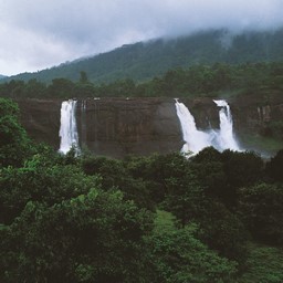 Athirappilly-Wasserfälle 